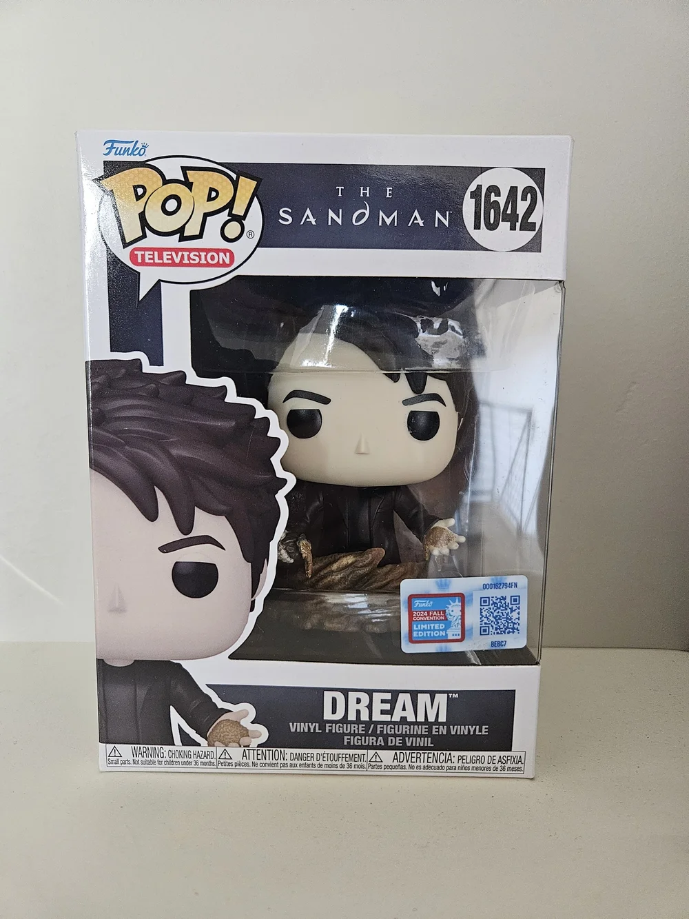 Funko Pop! Television The Sandman 1642 Dream Vinyl Figure - Black, Brown, Cream